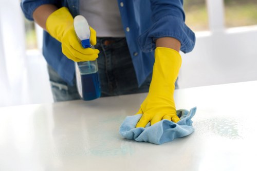 Specialist cleaning equipment used for stain removal in Sutton